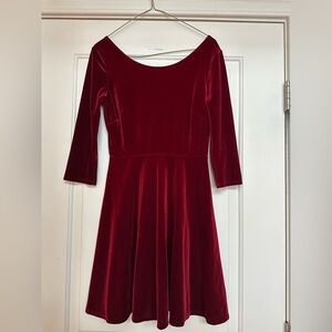 Women’s NWT  Red Velvet Dress